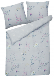 Voodipesukomplekt Shumee Evergreen, helesinine v., 80 x 80 cm, 155 x 220 cm