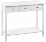 Konsoollaud Beliani Galva, valge v., 90 cm x 40 cm x 75 cm
