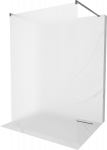 Du&scaron;isein Mexen Kioto Walk-in, 140 cm x 200 cm, brushed gun gray