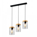 Valgusti rippuv Candellux Lighting Wels, E27, 3 x 40 W, l&auml;bipaistev v., 12 x 16 cm