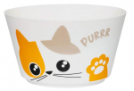 V&auml;ike kauss Ambition Kitty, valge v./mitmev&auml;rviline, 14 cm, 0.7 l