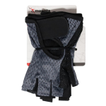 Jalgrattakindad universaalne, must/hall, S