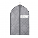 Riiete kott Kuchinox Jamajka, 85 cm x 55 cm, tekstiil, valge v./grafiit v.