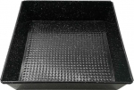 K&uuml;psetusvorm King Hoff KH-1774, must v., 24 cm x 24 cm