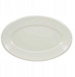 Serveerimistaldrik Rak Porcelain Anna, 22 cm, 14 cm, Valge v.