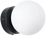 Valgusti seinale Sollux Yoli 1, G9, 1 x 8 W, valge v. / must v.