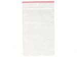 Pakkekottide komplekt ZIP-LOCK, 7 cm x 10 cm, 100 tk
