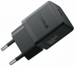 Telefoni laadija Baseus Palm, USB Type-C, must v., 30 W