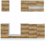 K&ouml;&ouml;gikomplekt Junona Line, valge v./light delano oak v., 2.2 m