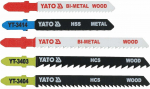 Universaalne saetera komplekt Yato YT-3445, teras/bimetall, 100 mm, 5 tk