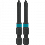 Kruvikeeraja otsikute komplekt Makita Impact Black, PH3, 50 mm, 1/4"