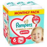 P&uuml;ksm&auml;hkmed Pampers Premium Care Pants, 6 suurus, 13 - 19 kg, 96 tk
