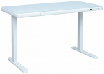 Arvutilaud reguleeritava k&otilde;rgusega Home4you Ergo Fit 18719, 122 cm x 62 cm, 73.5 - 118 cm, valge v.