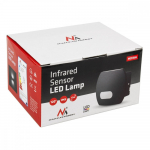 &Otilde;ue seinavalgusti Maclean MCE366, 20W, LED, IP65, must v., 14 cm x 7 cm