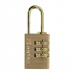 Riputatav ukselukk Masterlock 620EURD, kuldne v., 20 mm