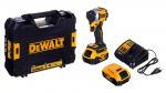 Aku l&ouml;&ouml;kv&otilde;ti-kruvikeeraja koos akuga Dewalt DCF850P2T-QW, 18 V, 5 Ah