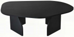 Kohvilaud Kalune Design Rock, must v., 60 cm x 100 cm x 35 cm