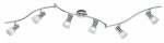 Valgusti lagi Trio Levisto 871010607, LED, 3000 &deg;K, 6 x 4.9 W, valge v./nikkel v.