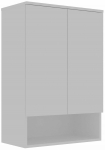 Rippuv vannitoakapp Kalune Design Bosco Lume 70-800, valge matt v., 36 cm x 70 cm x 100 cm