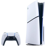 Kahjustatud pakendiga toode. M&auml;ngukonsool Sony PlayStation 5 Slim D, 1 TB, valge l&auml;ikiv v.