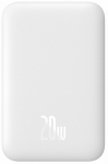 Akupank Baseus, 6000 mAh, 20 W, valge v.