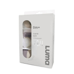 Beebi hoolduskomplekt LUMA Baby Care, 0 kuud, 4 tk, pruun v.