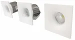 Valgusti, komplekt lagi ja seinad CristalRecord 00-823-03-000, 4000&deg;K, LED, valge v., 3 W