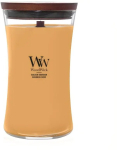 K&uuml;&uuml;nal, l&otilde;hna WoodWick Hourglass golden bourbon, 120 h, 610 g, pruun v.