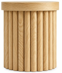 Kohvilaud Akord Furniture Factory Tino, natūralus, 40 cm x 40 cm x 49 cm