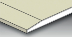 Kipsplaat, 260 cm x 120 cm x 1.3 cm