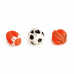 M&auml;nguasi koerale, pall Beeztees, valge/oranž
