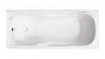 Vann, sisseehitatav Besco Majka Nova, 160 cm x 70 cm x 53.5 cm, ristk&uuml;lik, valge