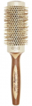 Juuksehari Olivia Garden Healthy Hair Round Bamboo Thermal, 430 mm, pruun v.