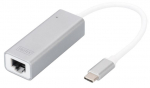 Adapter Digitus RJ45 / USB USB 3.0 Type C male, RJ-45, 0.2 m
