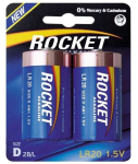 Patareid Rocket LR20-2BB, D, 1.5 V