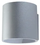 Valgusti seinale Sollux Orbis SL.0049 Gray, GU10, 1 x 40 W, hall v. / hall v.