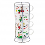 Tass Bialetti Little Mustache Man, valge v., 0.265 l