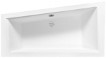 Vann, sisseehitatav Besco Intima Right 150, 150 cm x 85 cm x 41.5 cm, as&uuml;mmeetriline, valge v.