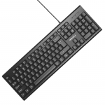 Juhtmega arvutiklaviatuur iKaku KSC-359, EN, must v.
