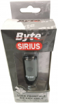 Jalgrattatuli Byte Sirius 1840111017, plastik/metall, must