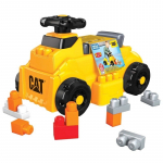 T&otilde;ukeauto Mattel Mega Bloks CAT Build N Play, kollane v.