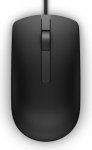 Juhtmega arvutihiir Dell MS116, juhtmega usb / ps/2, must v.