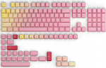 Klaviatuuri kate Glorious GPBT Keycaps - Pink Grapefruit - Forge 143 keys, roosa v.