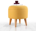 Tumba Hanah Home Moouv 7090, kollane v., 40 cm x 40 cm x 42 cm