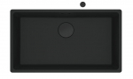 K&ouml;&ouml;givalamu Franke Maris 125.0683.236, graniit, 75.3 cm x 43.3 cm x 20 cm, matt must
