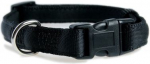 Kaelarihm koertele Zolux Cushion, must, 270 - 370 mm x 15 mm, 27-37