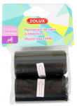Koera v&auml;ljaheitekotid Zolux Waste Bag Refills 474444, 40 tk must v.