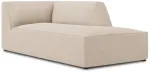 Diivan Micadoni Home Ruby Structured Fabric Chaise Longue, hele pruun v., parem, 181 x 93 cm x 69 cm
