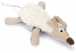 Pehme m&auml;nguasi kassidele Beeztees Mouse Kate 440666, beež v., 17 cm