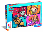 Pusle Clementoni PAW PATROL MAXI 24238, 62 cm x 42 cm, 24 tk